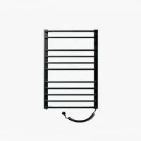 Рушникосушка електрична Heizung 1160x550/ ЧОРНА / 228Вт /з терморегулятором